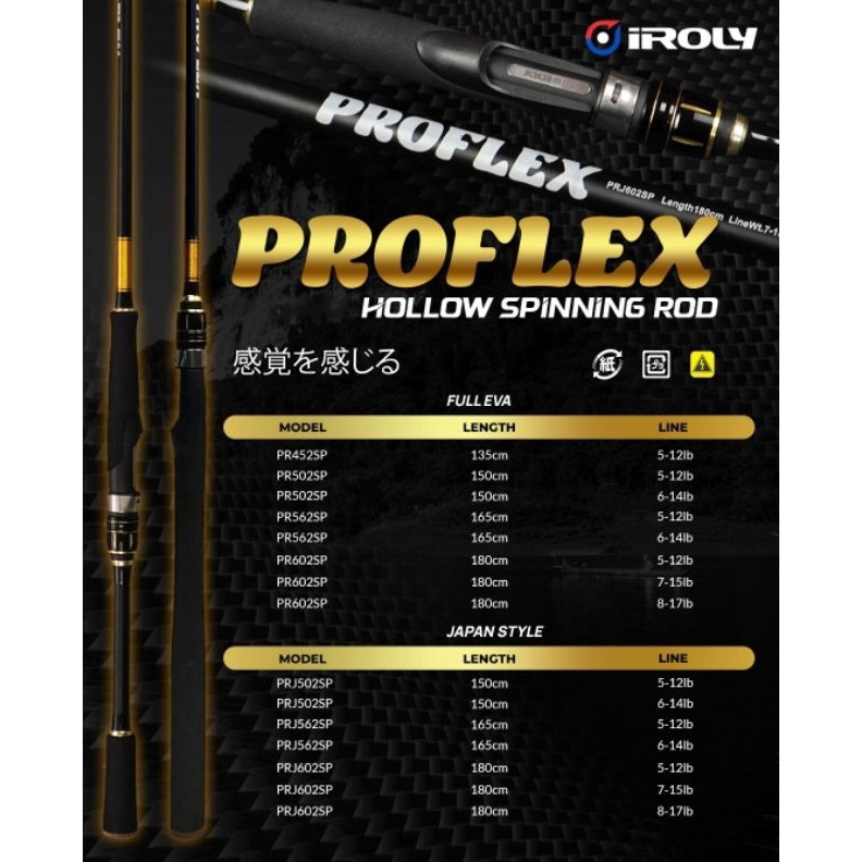 HOT Product Joran Iroly Proflex 135-150-165-180cm/spinning rod -JS/FE ?