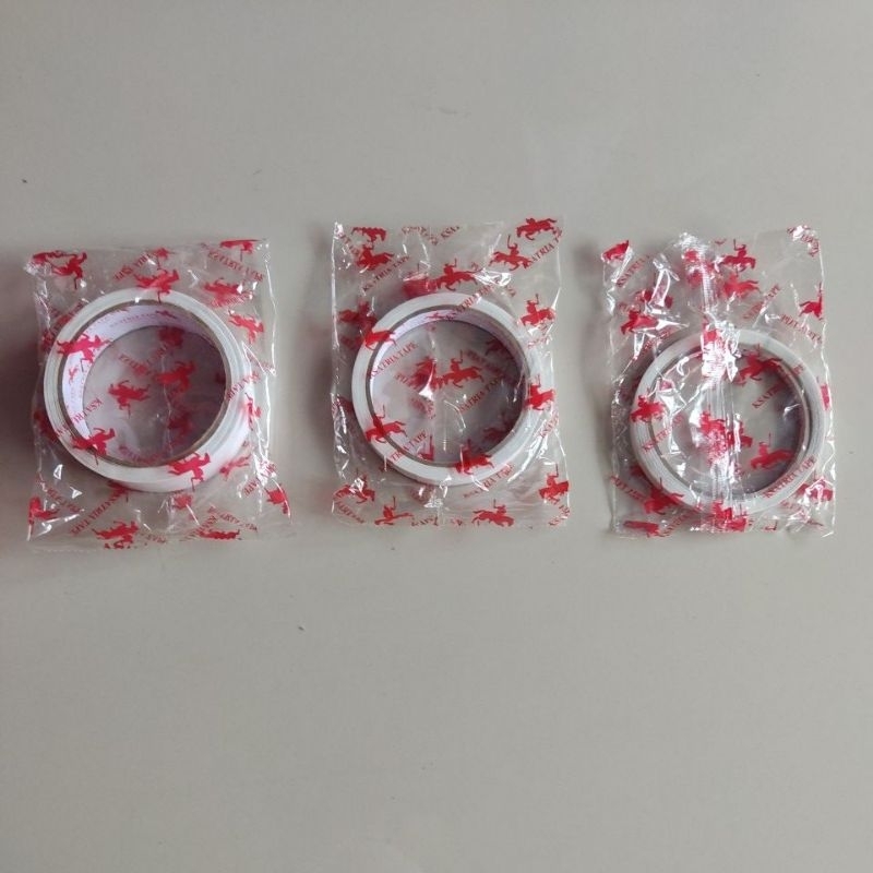 

Isolasi Bening Kecil Double Tipe Tape 1/4 Inci ATK Alat Selotip Perlengkapan Kantor Sekolah anak