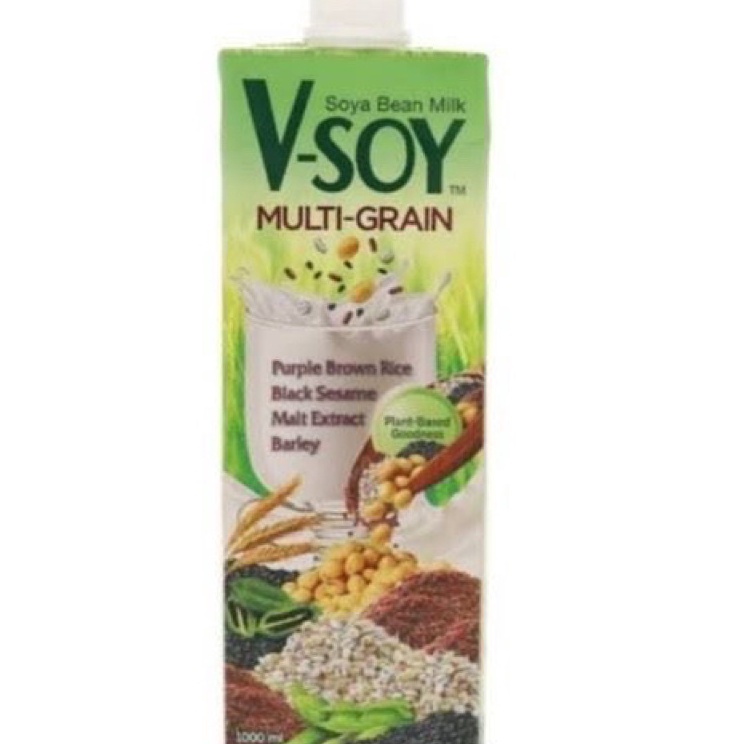 

[KODE 87FSB] Vsoy Multigrain 1 Liter / Vsoy Multigrain Susu Kedelai