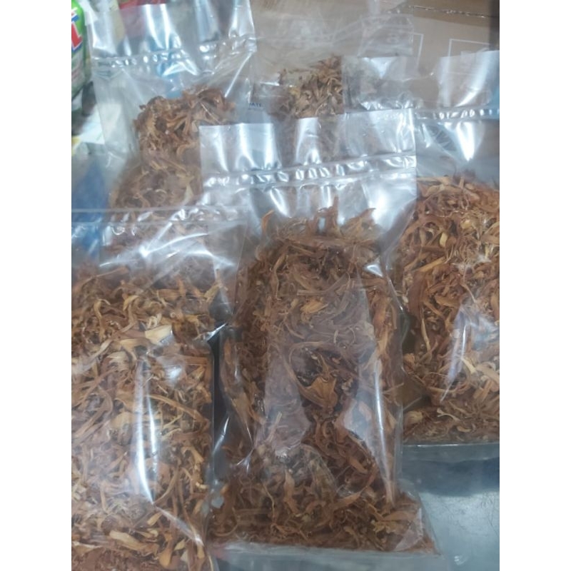 

Rebung kering 100g(cuk sun kering) asli Kalimantan Sukadana