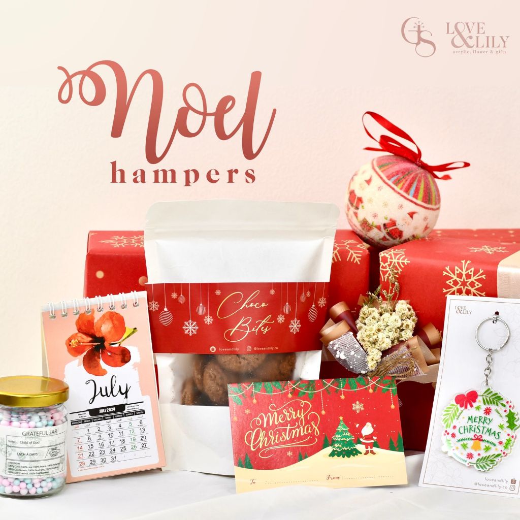 

Grateful x Love&lily - Noel HAMPERS / Christmas PREMIUM HAMPERS NATAL / GIFT BOX NATAL / KADO NATAL / HADIAH NATAL / CHRISTMAS GIFT/ NEW Year