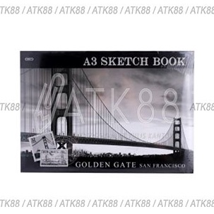 

[KODE 8ZTNB] Buku Gambar / Sketsa Kiky A3 50 Lembar