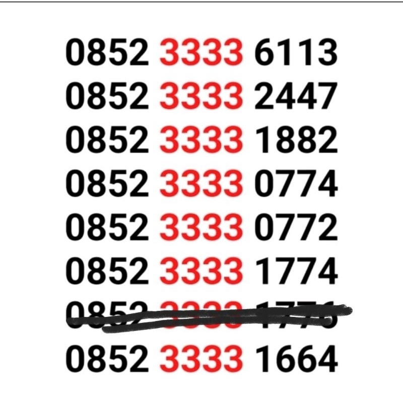 NOMOR CANTIK KARTU AS  MADURA 4G NOMER CANTIK NO CANTIK AS