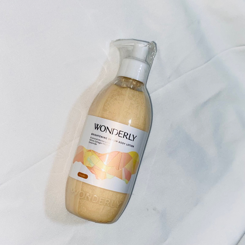 NEW WONDERLY Brightening Serum Body Lotion Royale Real Diamond Microcrystal, Ceramide White Collagen