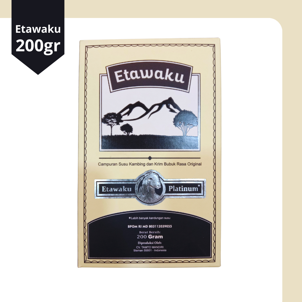 

Etawaku Platinum - Susu Kambing Etawa 100% Original Untuk Asma Dan Paru-Paru