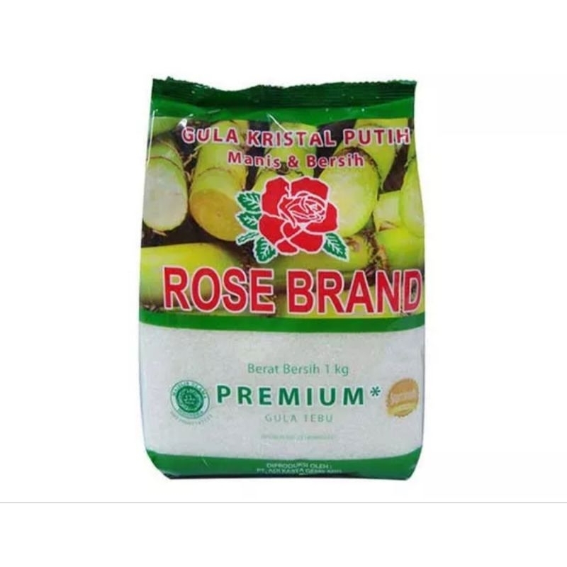 

gula rosebrand premium putih 1kg