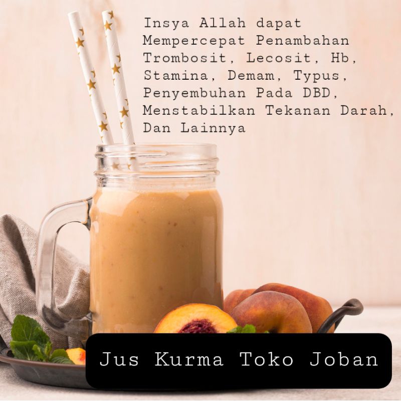 

Paket Jus Kurma untuk DBD Typus Demam ( Joban Kurma ) Instant Only