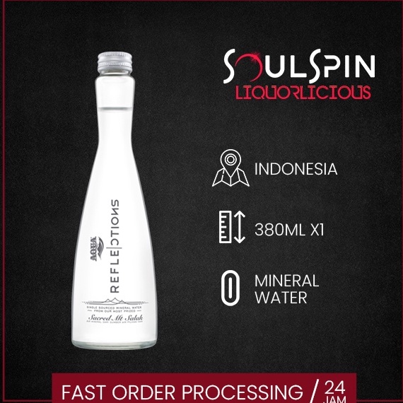 

61 Aqua Reflections Still Mineral Water 380ml ☈Seller
