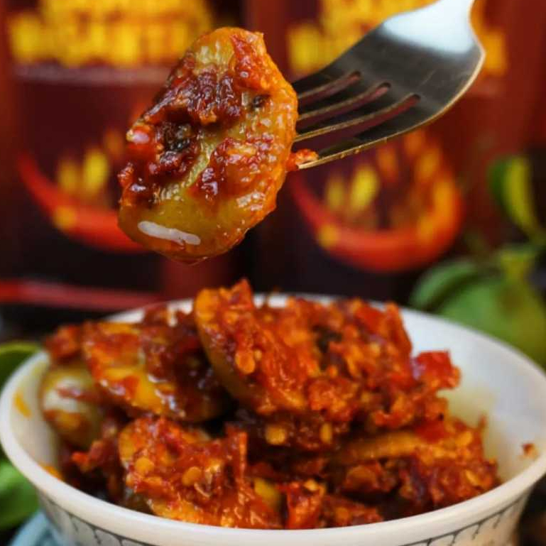 

Jengkol Balado Premium 100-120gr Sambal Lauk oleh oleh Sambel