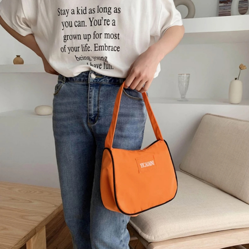 Shella_Bag / Tas Wanita ShoulderBag Bahu Slingbag Kanvas Hobo