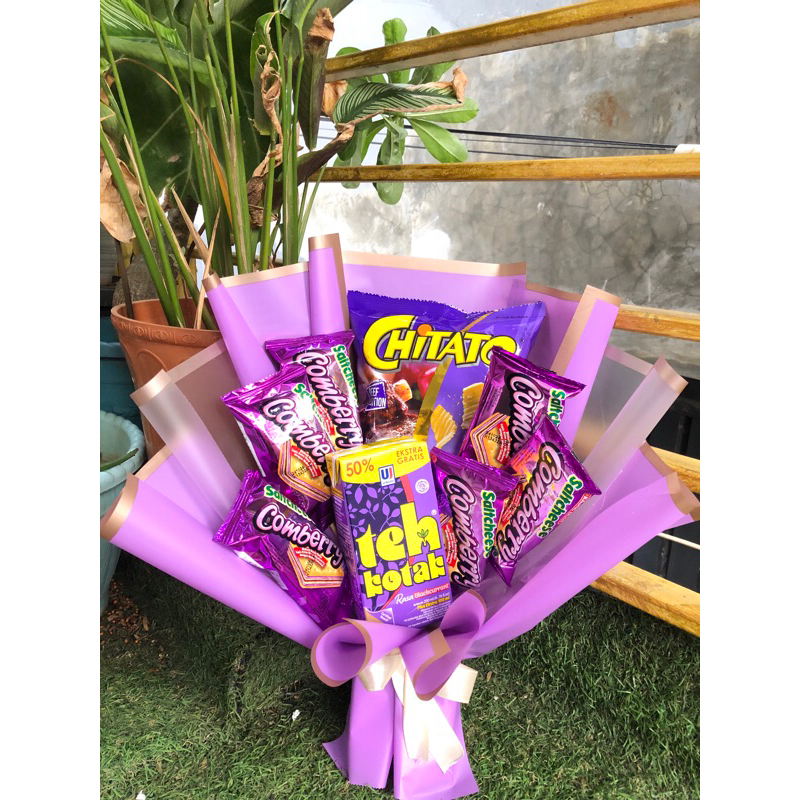 

bucket Snack purple
