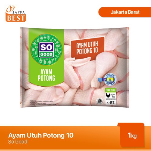 

BRANDS FESTIVAL So Good Ayam Potong Utuh 1 Kg !!