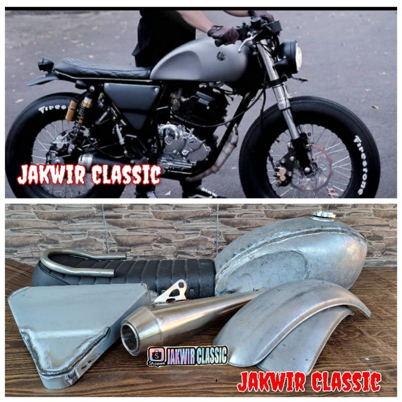 Paket Hemat Body Tangki Triumph Japstyle Bobber Custom