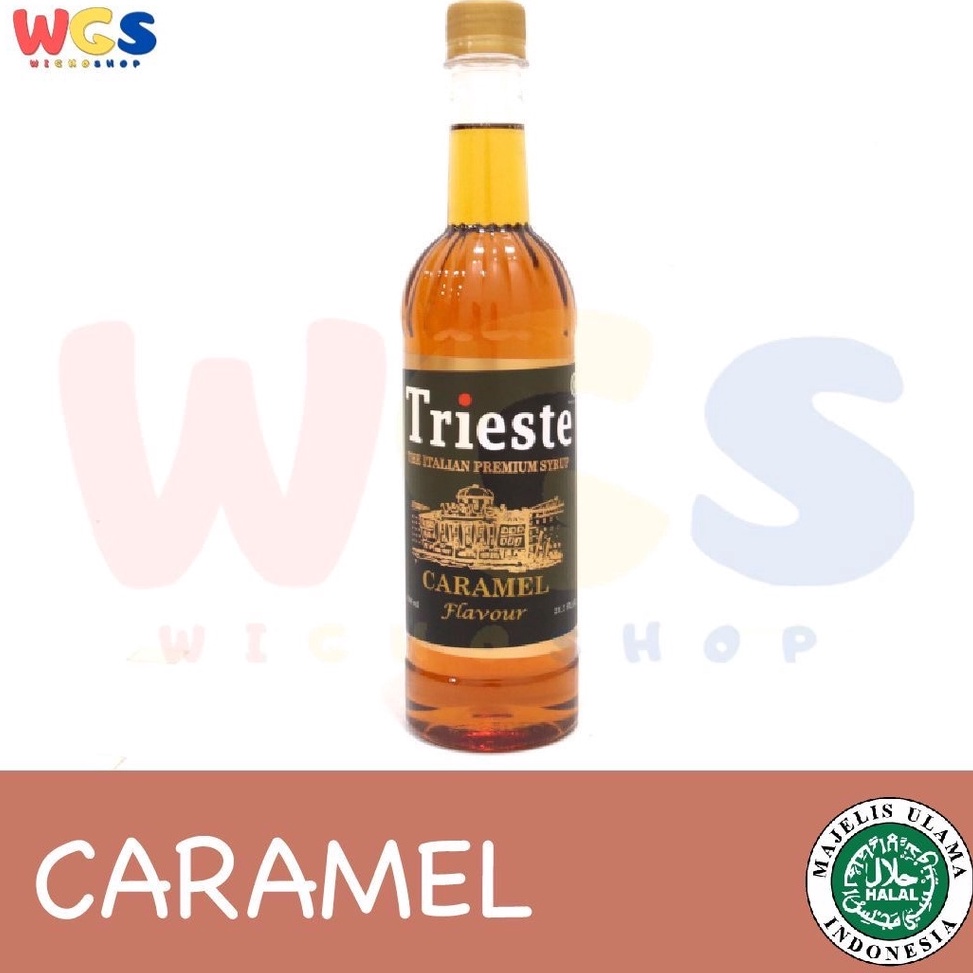 

[♚K25➢] Trieste Premium Syrup Caramel Flavoured 650 ml Top Discount