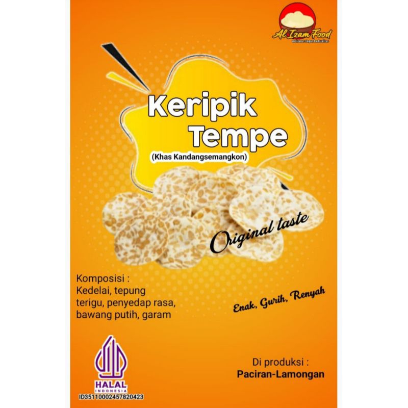 

kripik tempe sagu enak murah