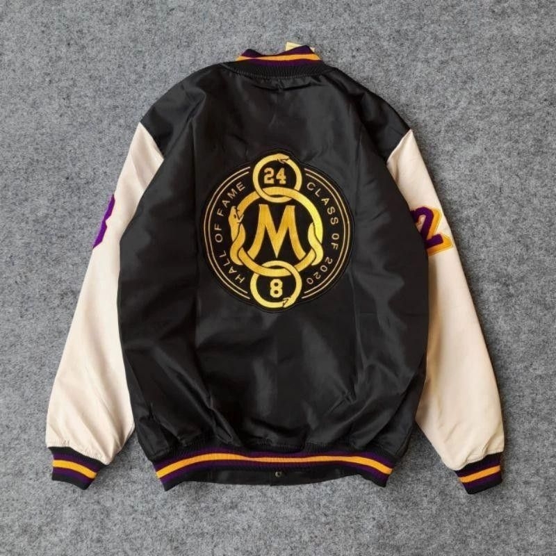 Jaket Varsity Lakers - Jaket Varsty MLB Full Tag