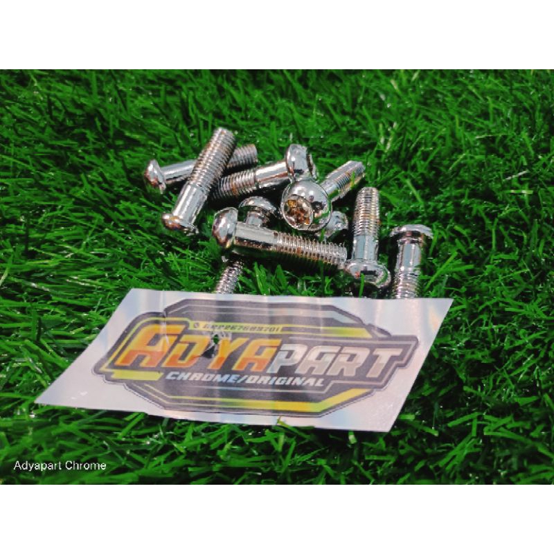 BAUT L BINTANG PENGIKAT KALIPER RX KING CHROME