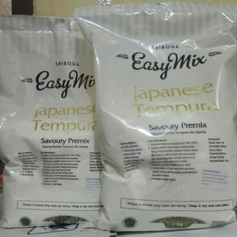 

[✆U73/] Tepung Easy mix Japanese Tempura/Tepung Tempura 1 kg Kualitas Terbaik
