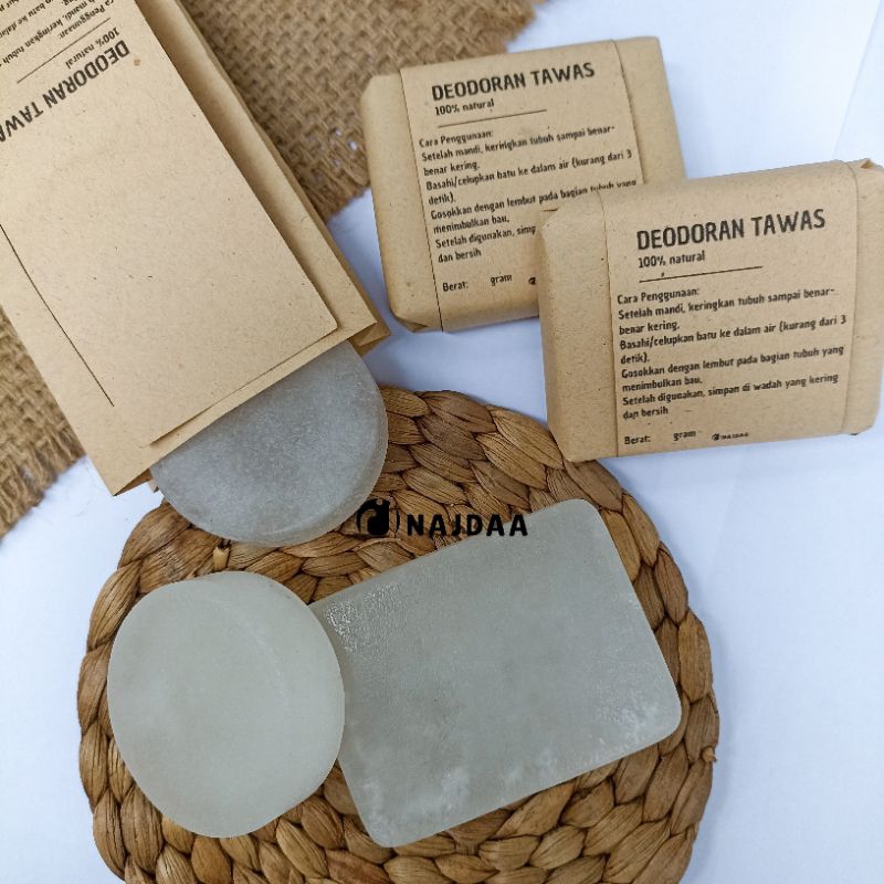 Batu Tawas / Deodoran Alami / Deodoran Tawas (MEDIUM)