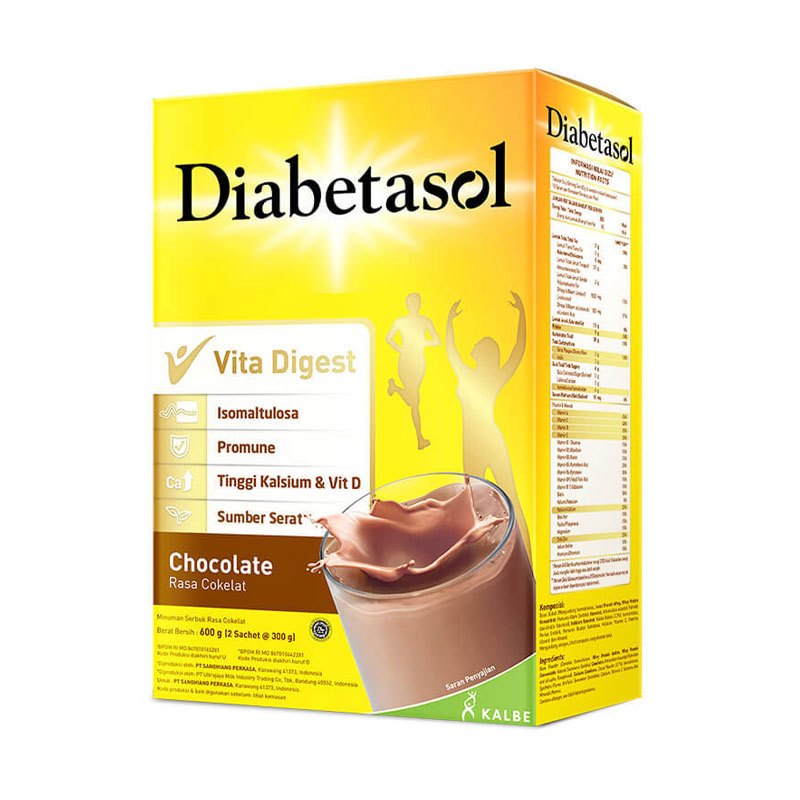 

Diabetasol Vita Digest Rasa Chocolate 170 gram