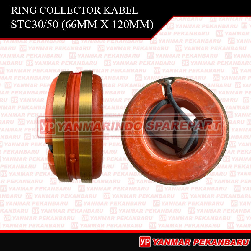 STC30 STC50 Ring Collector Konektor Connector Slip Ring Kuningan Dinamo Listrik Alternator 30KW 50KW