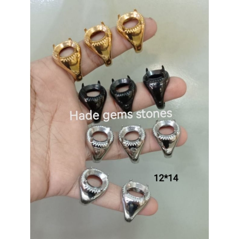 RING EMBAN TITANIUM SUPER MODEL GIGI DIM 12X14