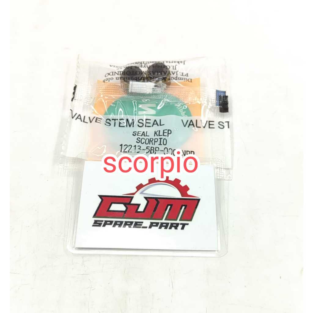 Seal sil klep yamaha scorpio scorpio z original npp 2pcs