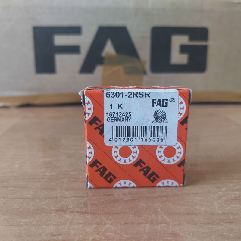 Laher roda depan Honda CB 100 WIN Supra Fit X Astrea Grand Sonic ball bearing FAG high speed 6301 2R