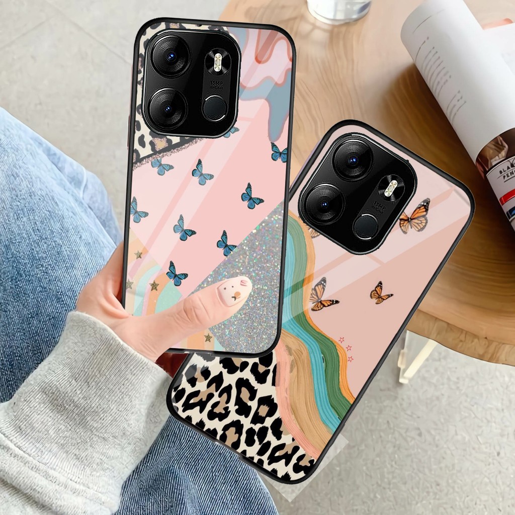 Case Kaca Tecno Spark Go 2023 - Kesing hp Tecno Spark Go 2023 - Case Cantik Tecno Spark Go 2023 - Ca