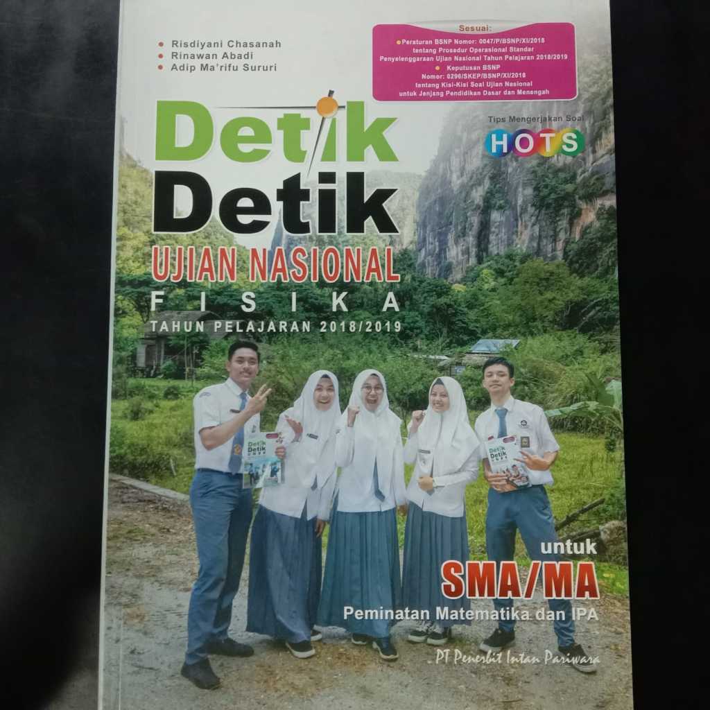 BUKU UN DETIK DETIK SMA MA FISIKA INTAN PARIWARA