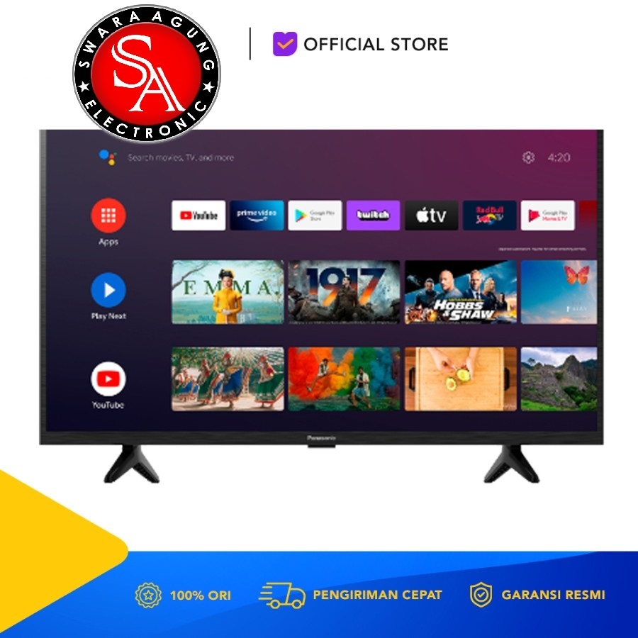 Led Digital Android TV 32 Inch Panasonic Type : 32HS500G (Medan)