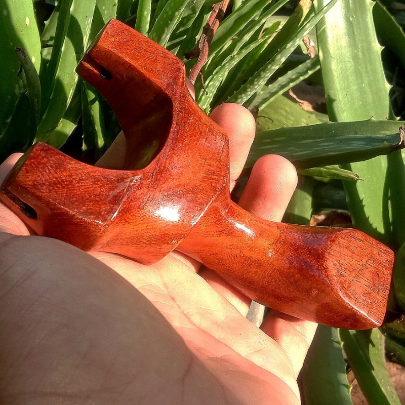 Ketapel Kayu Akasia Slingshot karet selip