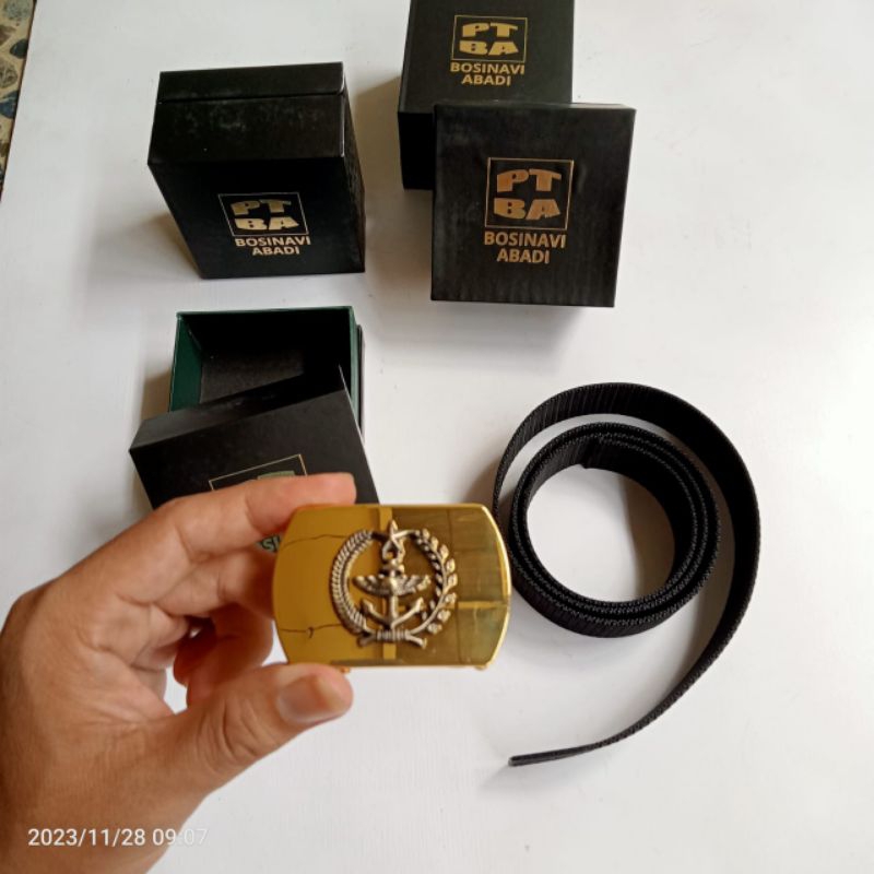 Sabuk TNI Jatah, Sabuk PDH TNI Asli Jatah Bosinavi