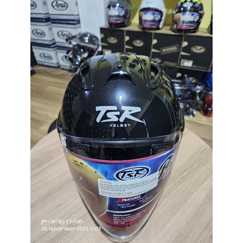 Helm TSR Ram4 Original polos harga promo pusat