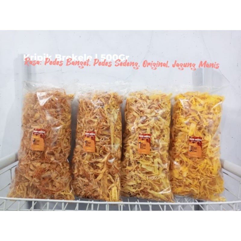 

Keripik Brekele | Keripik Singkong | 500 Gram | Gurih Renyah Request Rasa Sesuai Selera