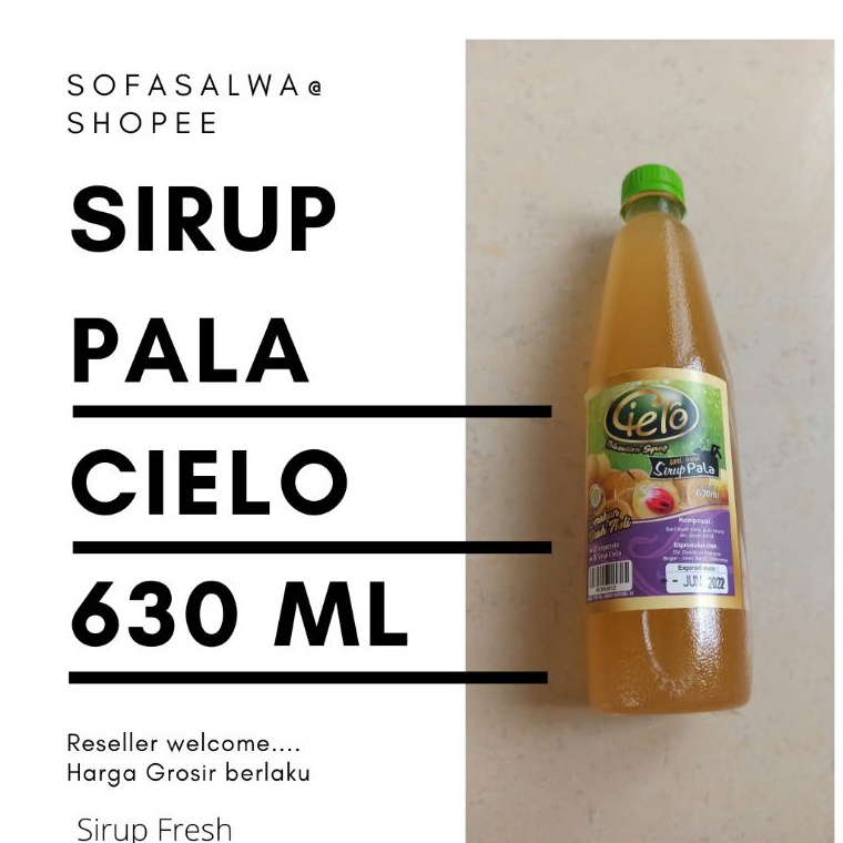 

FE8964 Sirup Pala Cielo 630ml (Free Packing) 4871