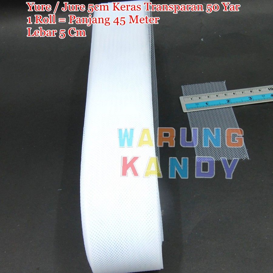 Yure / Jure 5cm Keras Transparan 45meter
