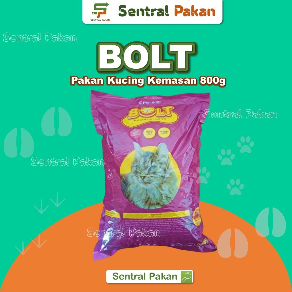 Pakan Kucing BOLT TUNA 800g