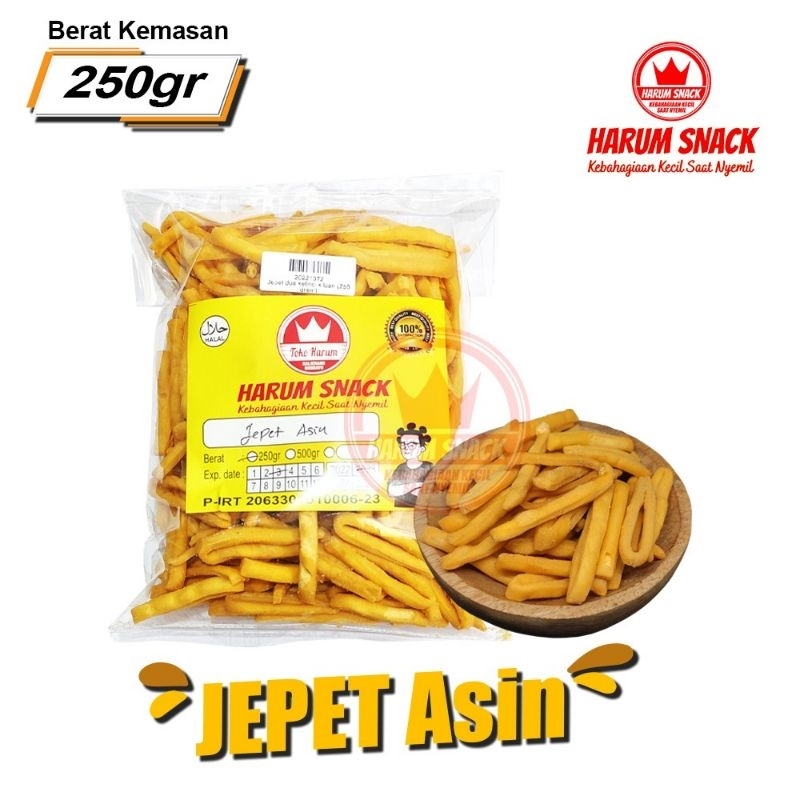 

JEPET ASIN 250 Gram [Harum Snack Official]