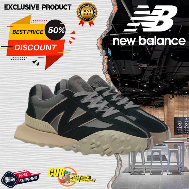 SEPATU NB XC72 BLACK GREY RATTAN