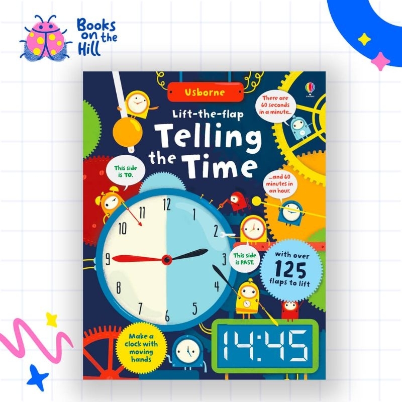 Lift The Flap Telling The Time - Usborne