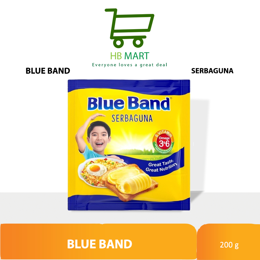 

BLUE BAND SERBAGUNA SACHET 200G / Blueband serbaguna 200 gr