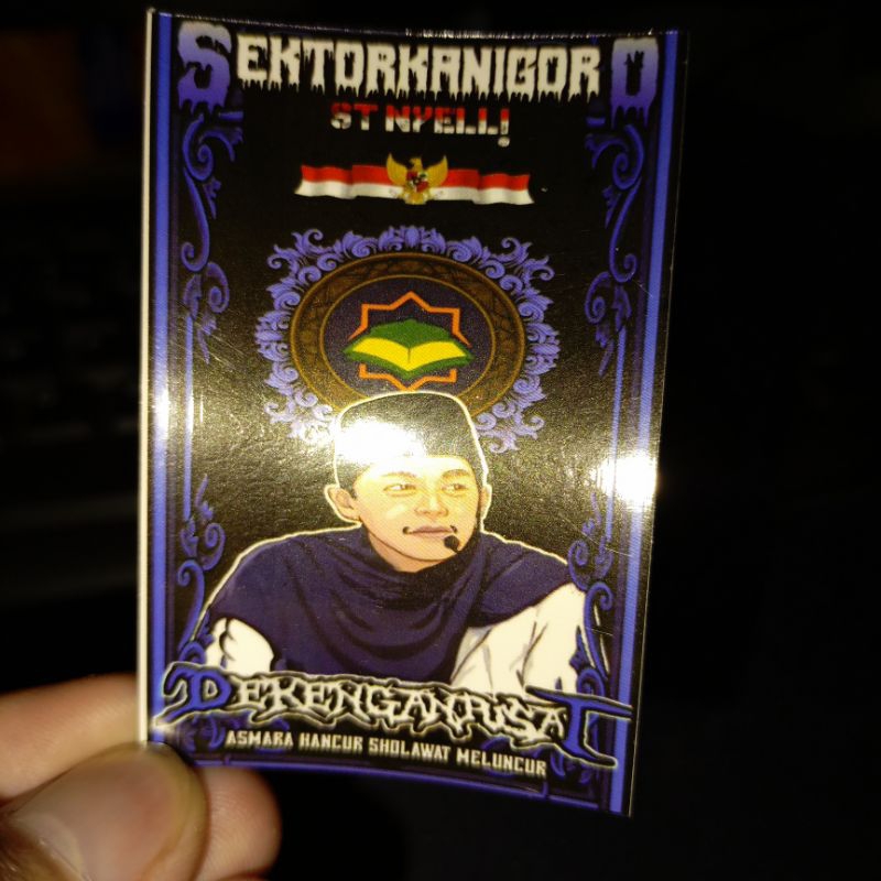 

Stiker Dekengane Pusat ST Nyelll Bisa custome