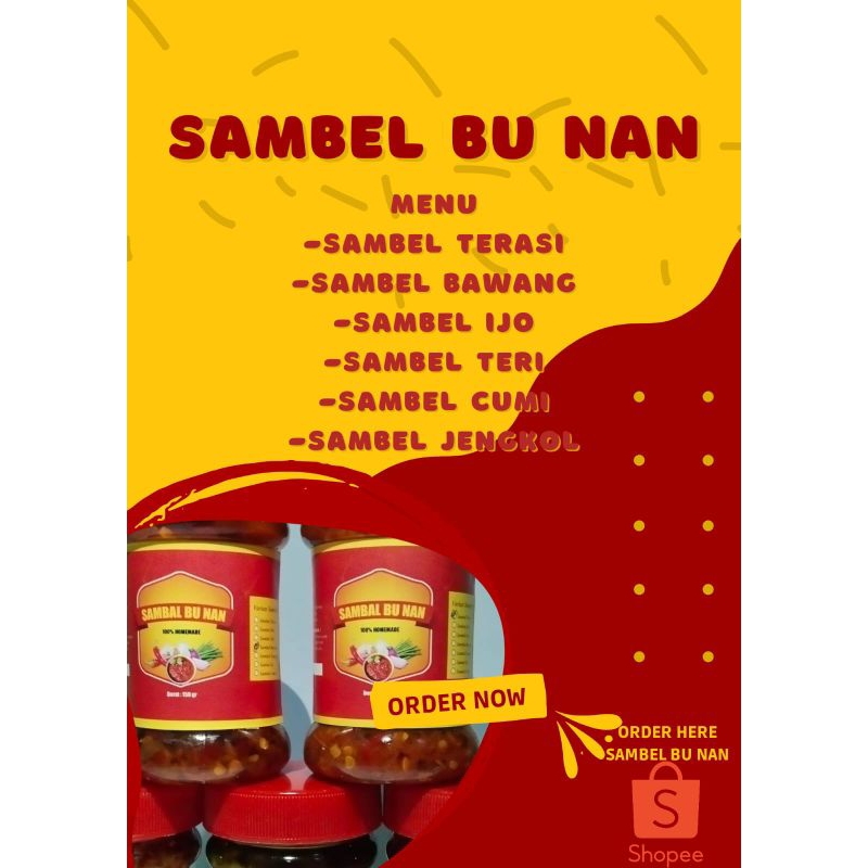 

Sambal Bu nan Lauk pauk