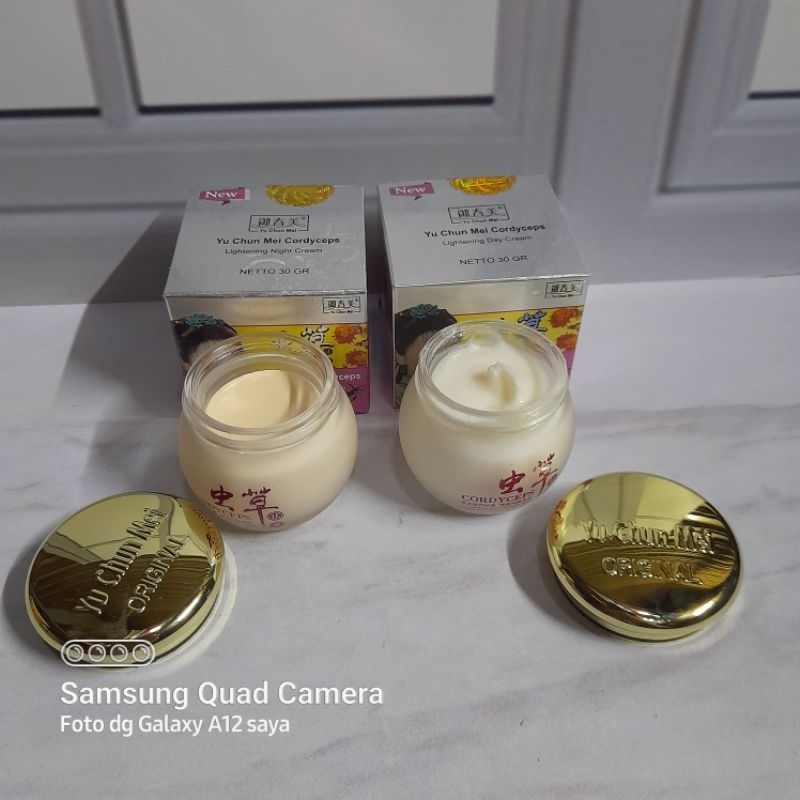 YU CHUN MEI CORDYCEPS CREAM SIANG MALAM (BPOM)