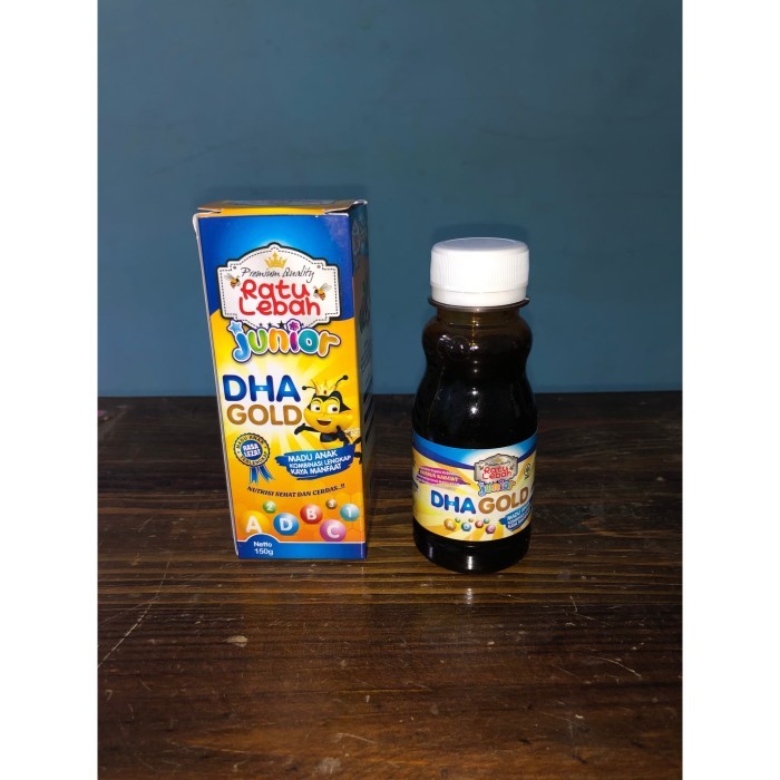 

Madu Anak Ratu Lebah Junior |DHA GOLD plus Omega 3