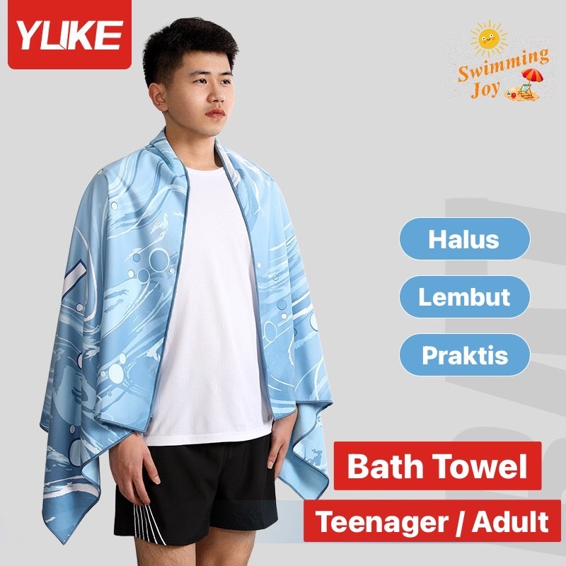 Swimming Joy - Handuk Renang Remaja Dewasa / Bath Towel / Handuk Dewasa / Handuk Mandi / Handuk