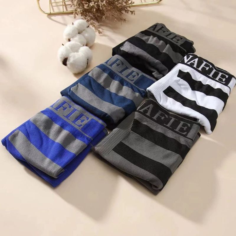 GROSIR 1KODI 20PCS Boxer Celana Dalam Pria Muna fie Muna fi Underwear Sempak Pria