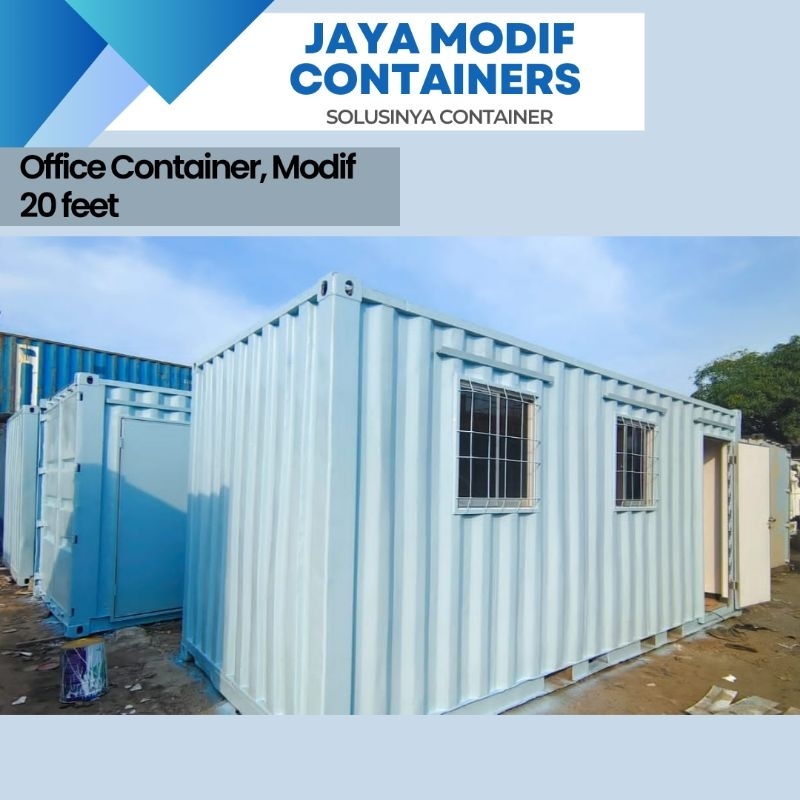Container Office 20 Feet Jual/Sewa/Modif 20/40 Feet Office Dry Storage Kosongan