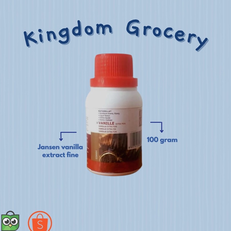 

9MLPJ Jansen Vanilla Extract Fine H 100gr 60